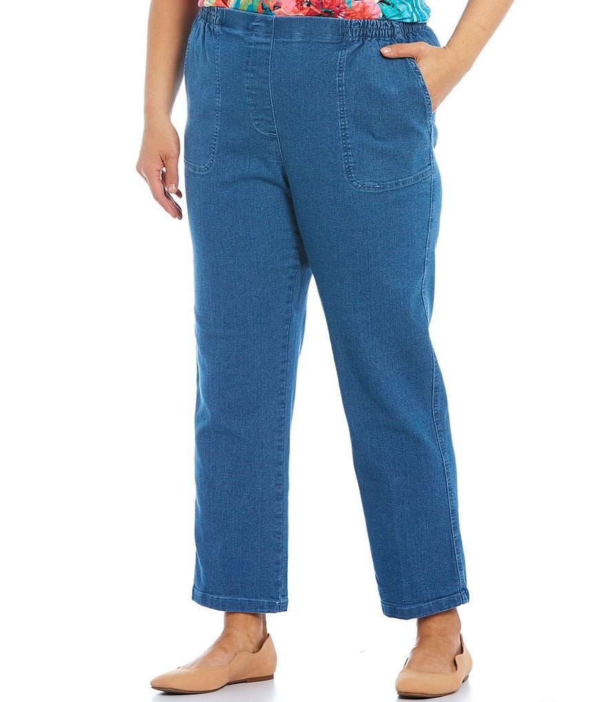 Code Bleu Plus Size Cropped Cargo Pants
