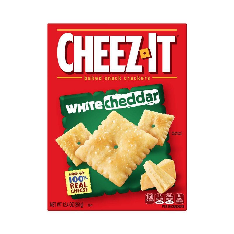 Cheez-It White Cheddar Baked Snack Crackers - 12.4oz