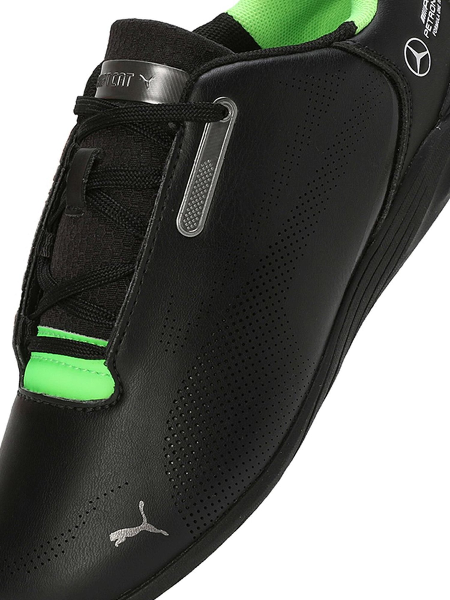 Puma Kids Mercedes-AMG Petronas F1 Drift Cat Decima 2.0 Black Sneakers