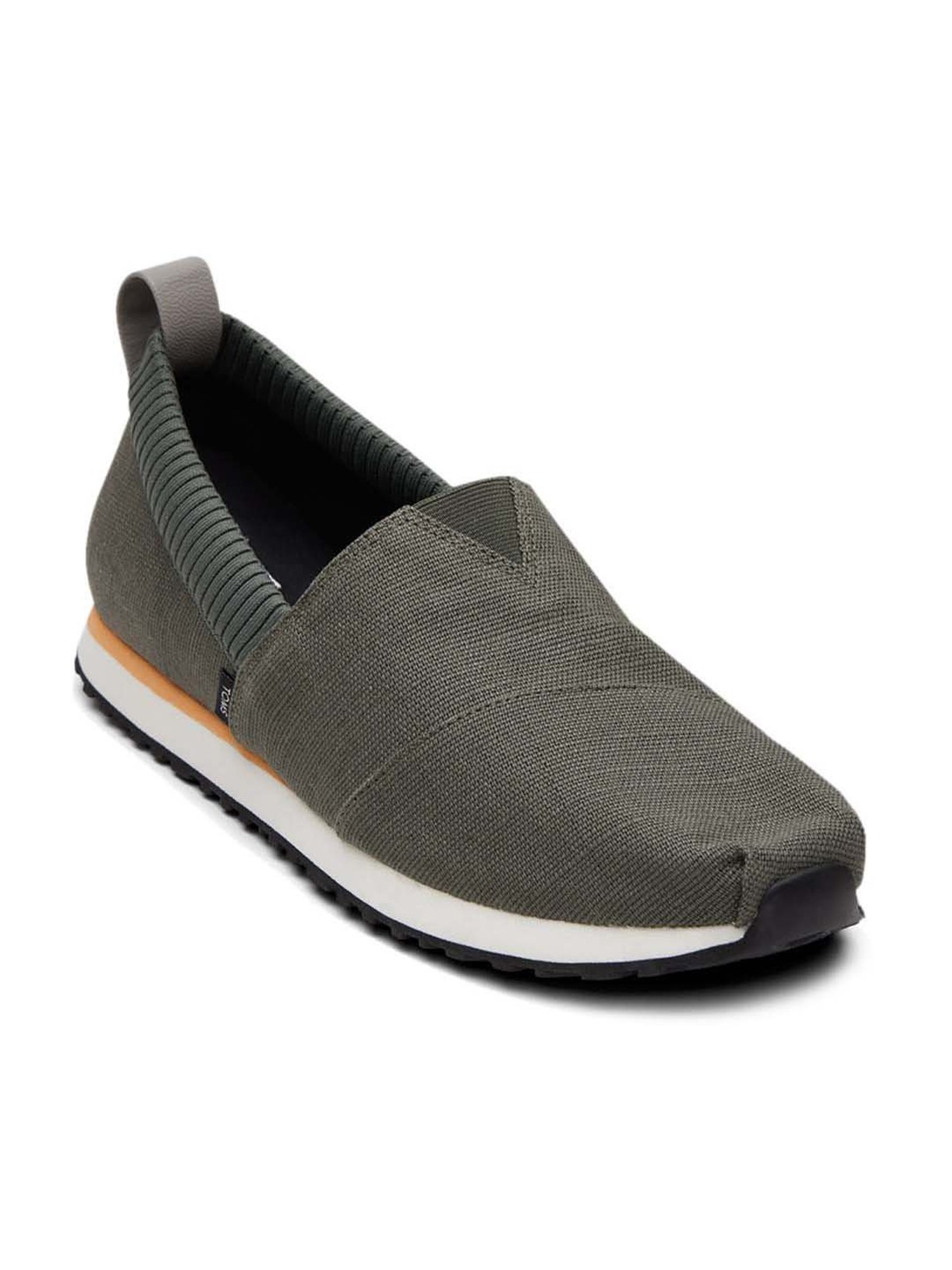 TOMS Men's Alpargata Resident Green Casual Slip-Ons