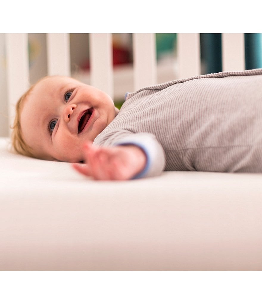 Lullaby Earth Healthy Support Waterproof Crib Mattress 2-Stage Dual Firmness