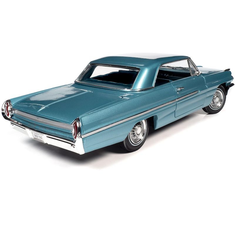 1962 Pontiac Royal Bobcat Catalina Hardtop Test Car Aquamarine 1/18 Diecast Model Car by Autoworld