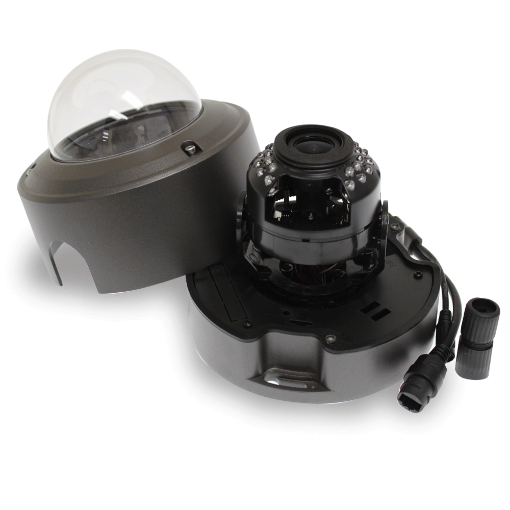 GW Security 32 CH 4K PoE NVR Security System, (8) 5MP (2592 x 1944P) 1/3" HD CMOS Motorized HD 2.8~12mm AF lens HD-IP Camera, 4TB HDD