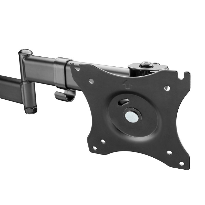 Triple Monitor Desk Mount Black - Rocelco