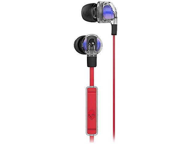 Skullcandy S2PGGY-391 Smokin Bud 2 Spaced Out/Clear/Black In-ear Headphones with In-line Mic