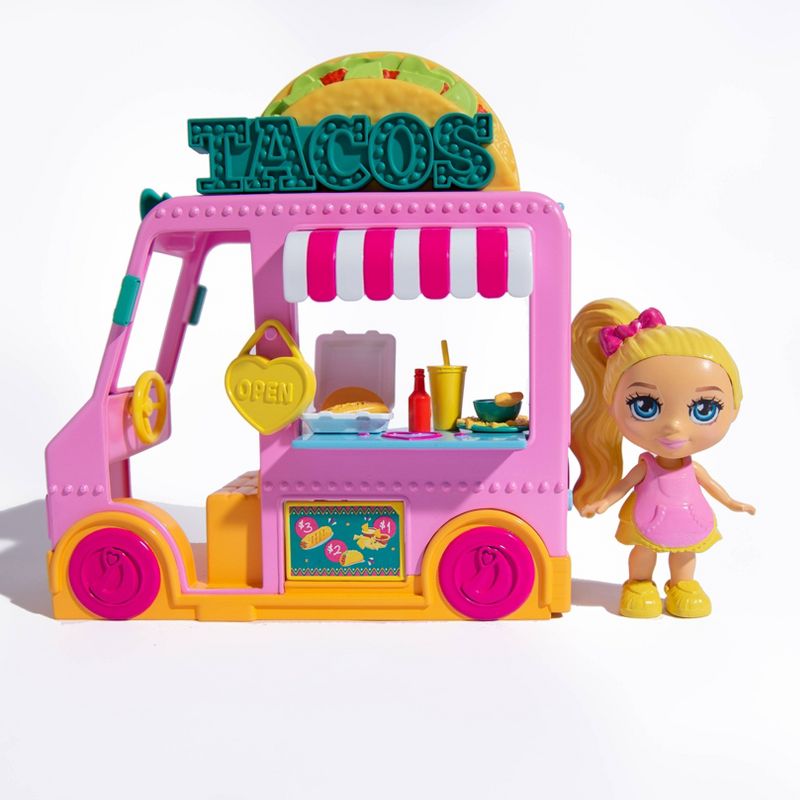 Love, Diana 2 in 1 Pop Up Taco and Ice Cream Truck Playset