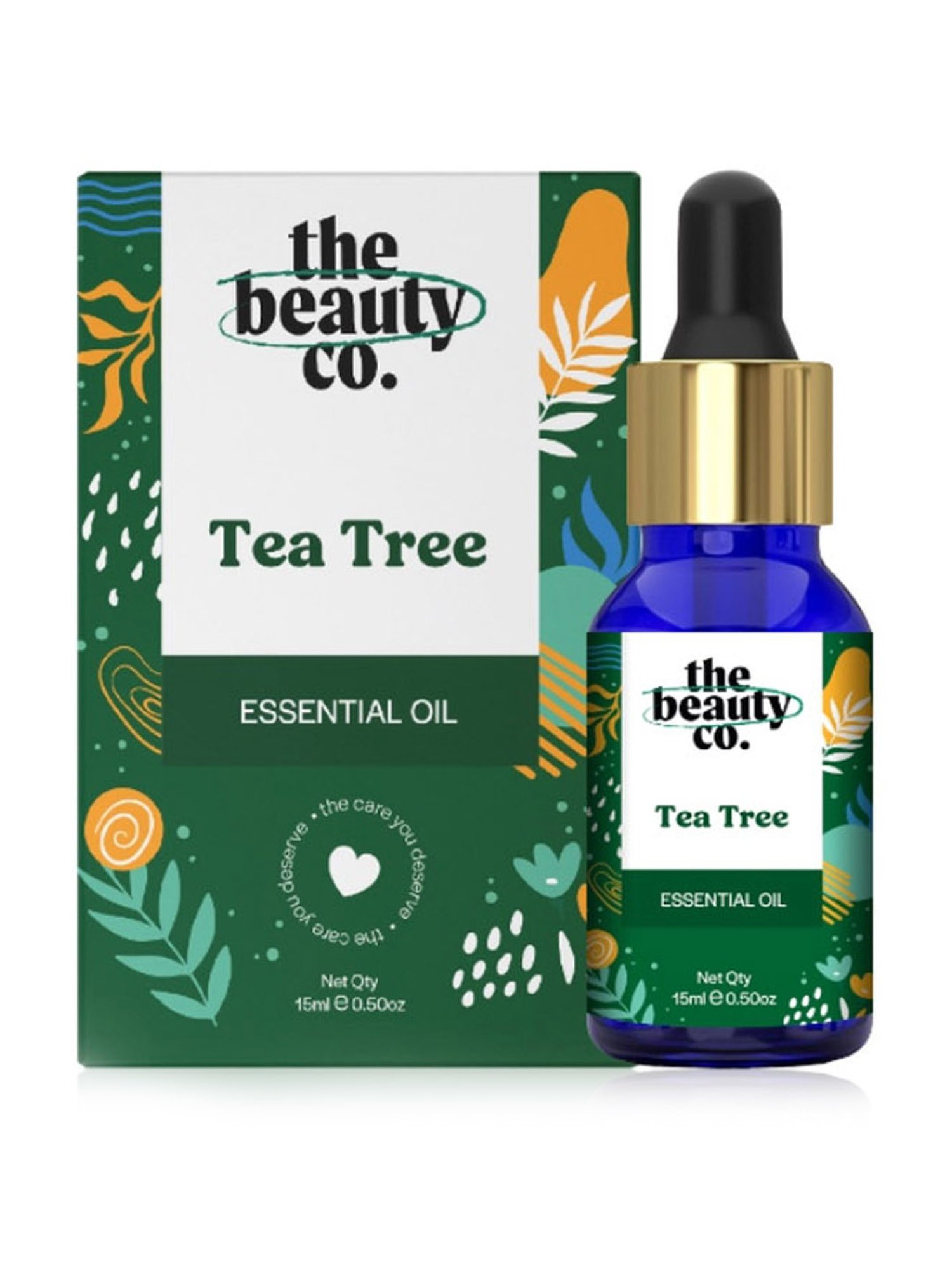 The Beauty Co Tea Tree Oil for Acne and Blemish-Free Skin - 15ml