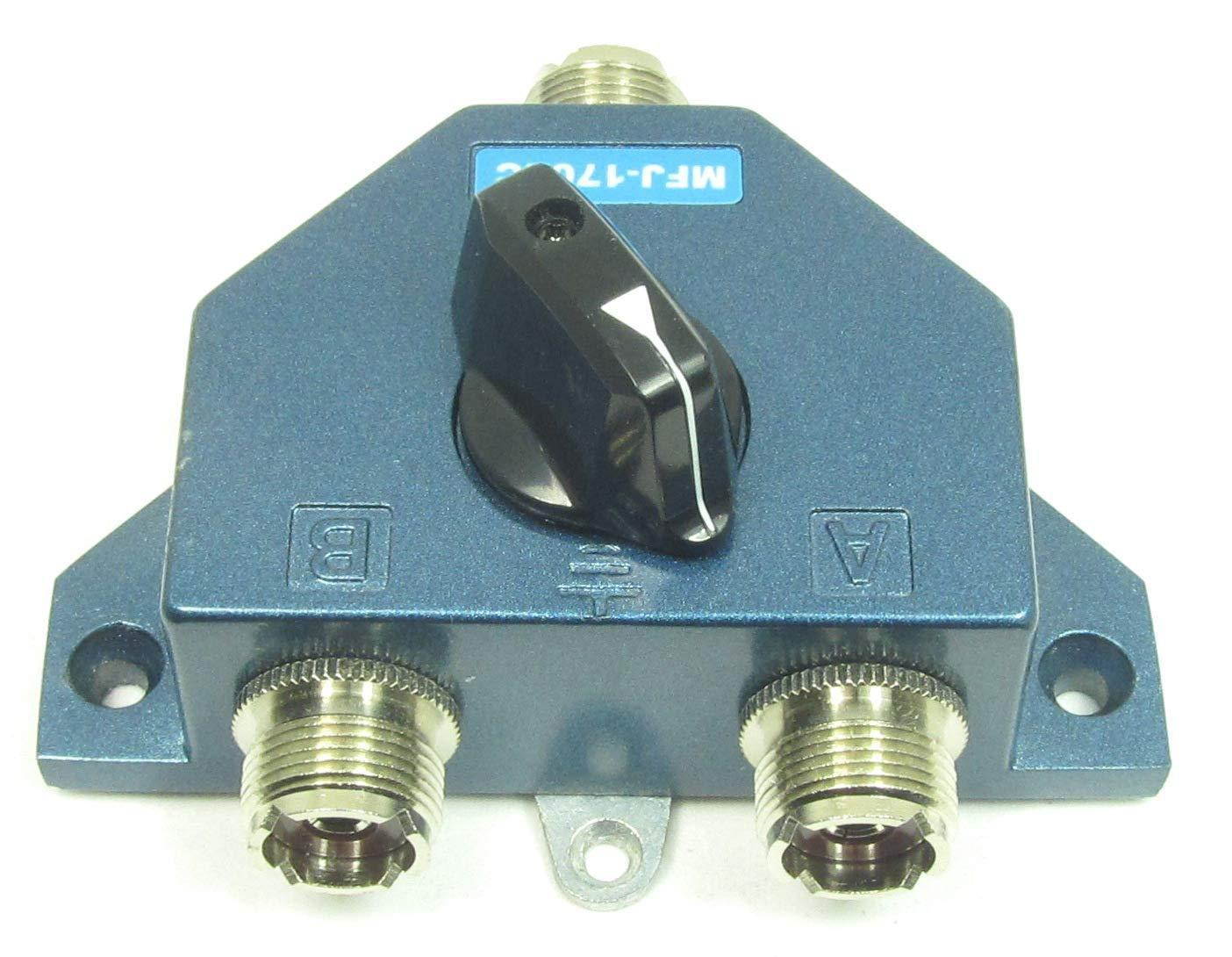 MFJ-1702C Antenna switch, HF/VHF/UHF 2-pos, LP