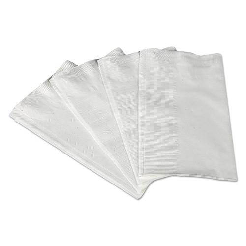 Scott 1/8-Fold Dinner Napkins, 2-Ply, 17W X 14 5/8D, White, 3000/Carto