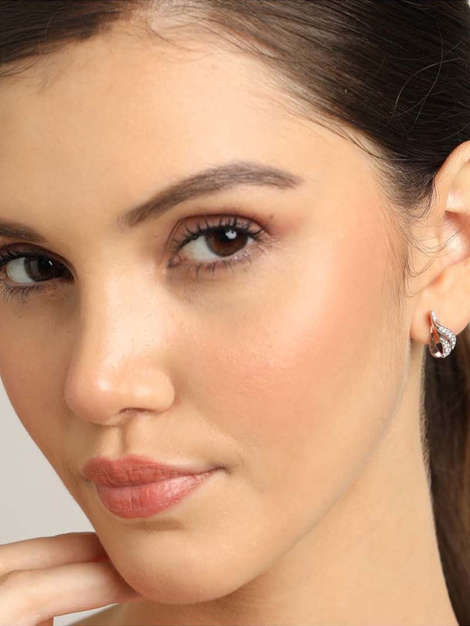 Clara 92.5 Sterling Silver Agda Earrings for Women