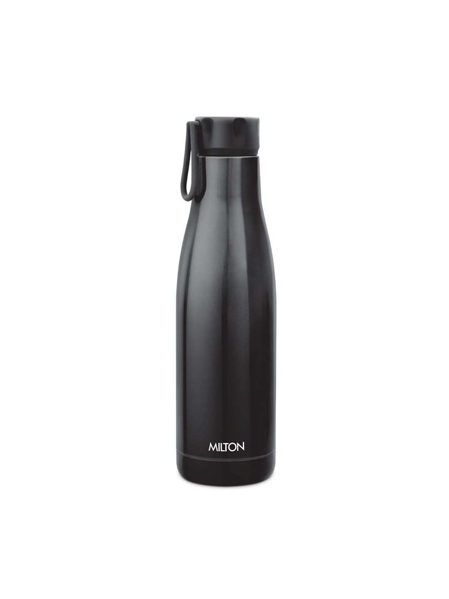 Milton Black Stainless Steel Water Bottle (0.891 L)