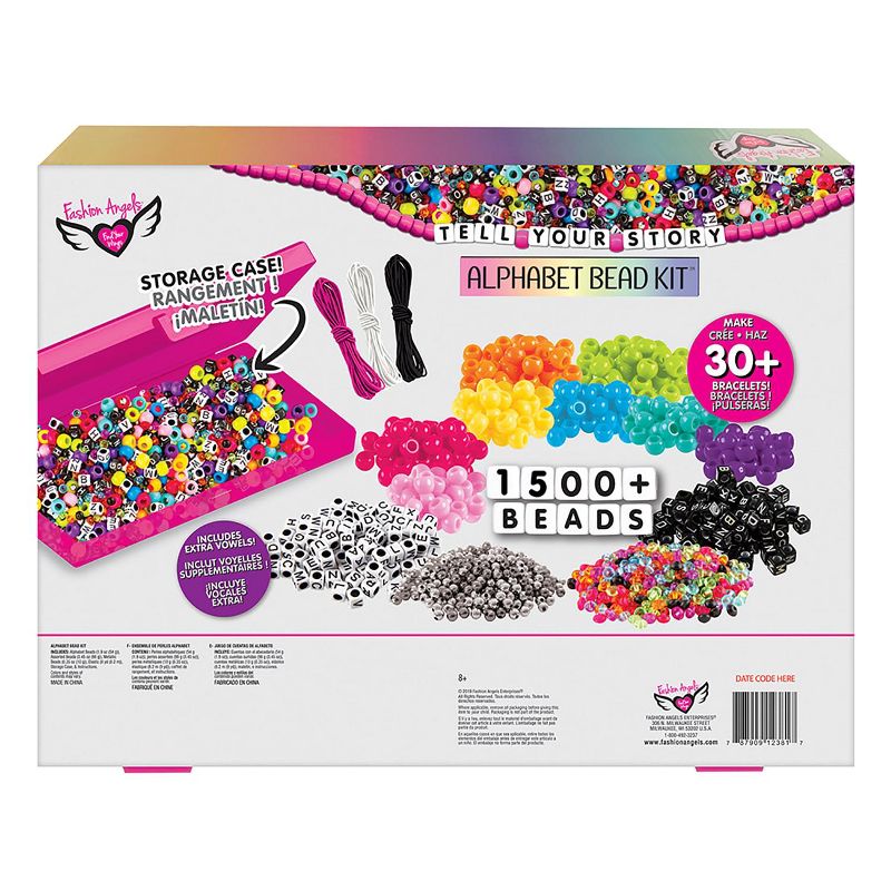Fashion Angels Fashion Angels Tell Your Story 1500+ Alphabet Bead Set