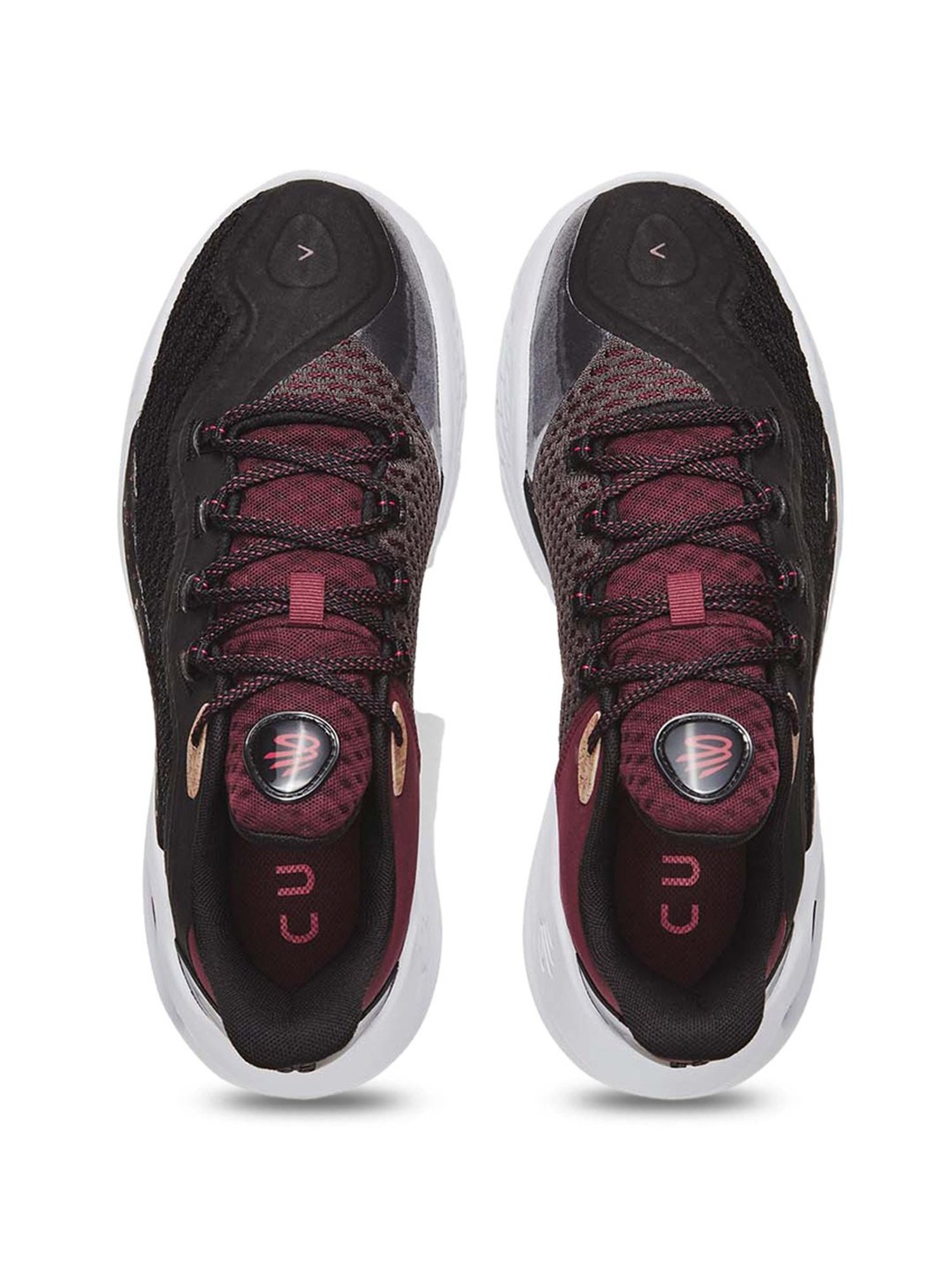 Puma Men's Genetics Speckle White Basketball Shoes