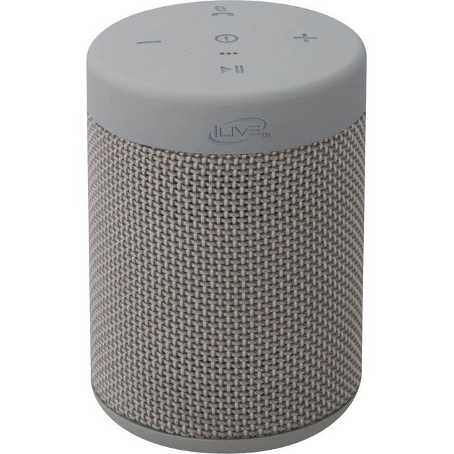 iLive - Portable Bluetooth Speaker - Gray