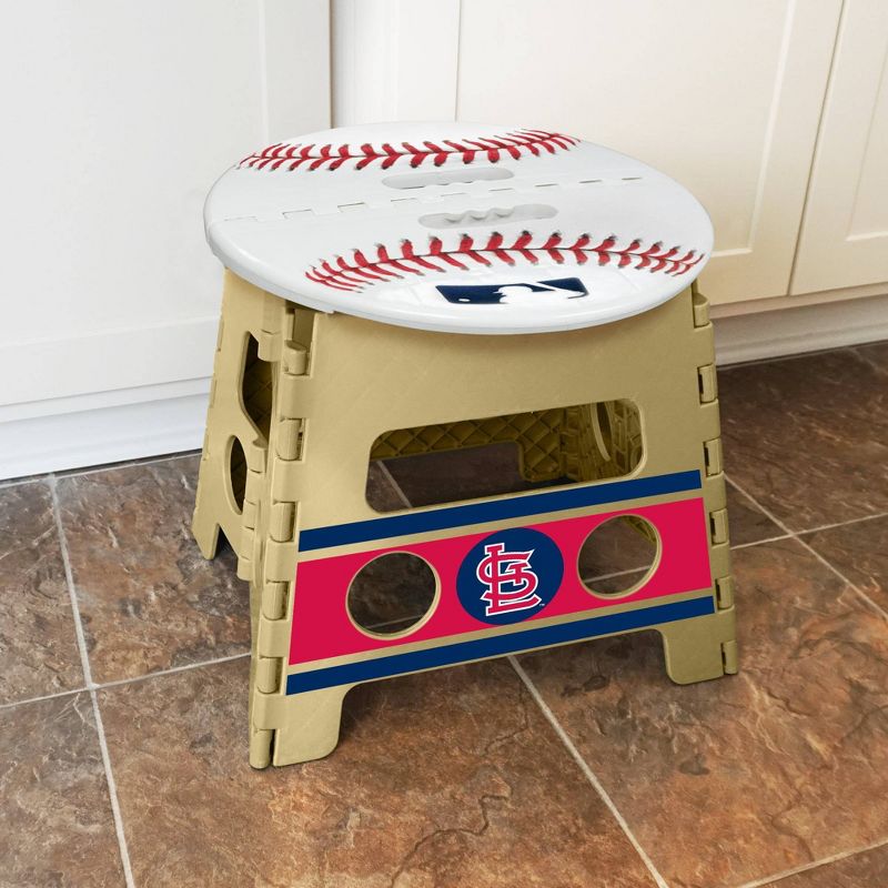MLB St. Louis Cardinals 13" Folding Step Stool