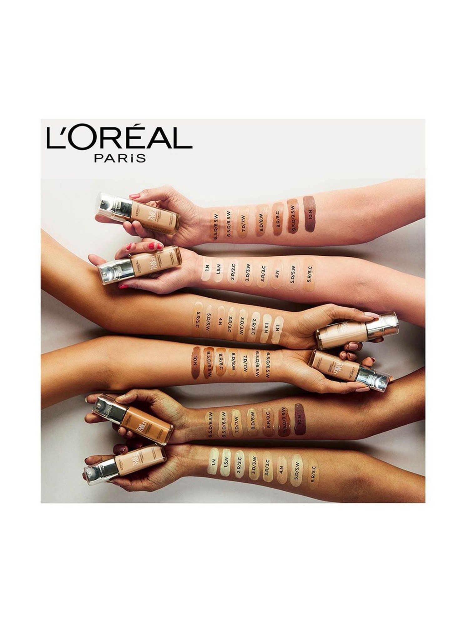 L'Oreal Paris True Match Super-Blendable Foundation - D3W3 Golden Beige, 30ml