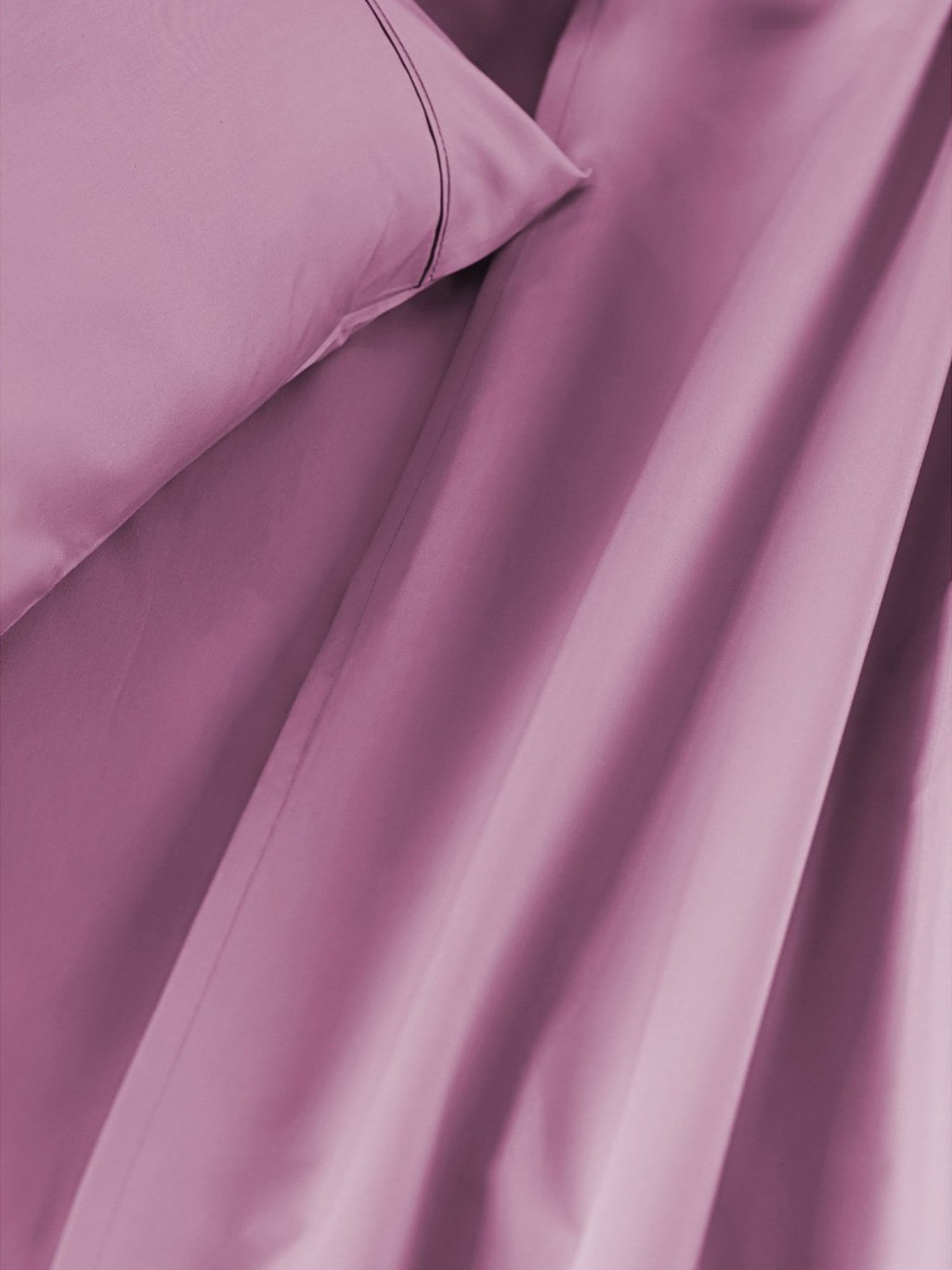 Maspar Colorart Eden Purple 144 TC Cotton Single Bed Sheet With 1 Pillow Cover