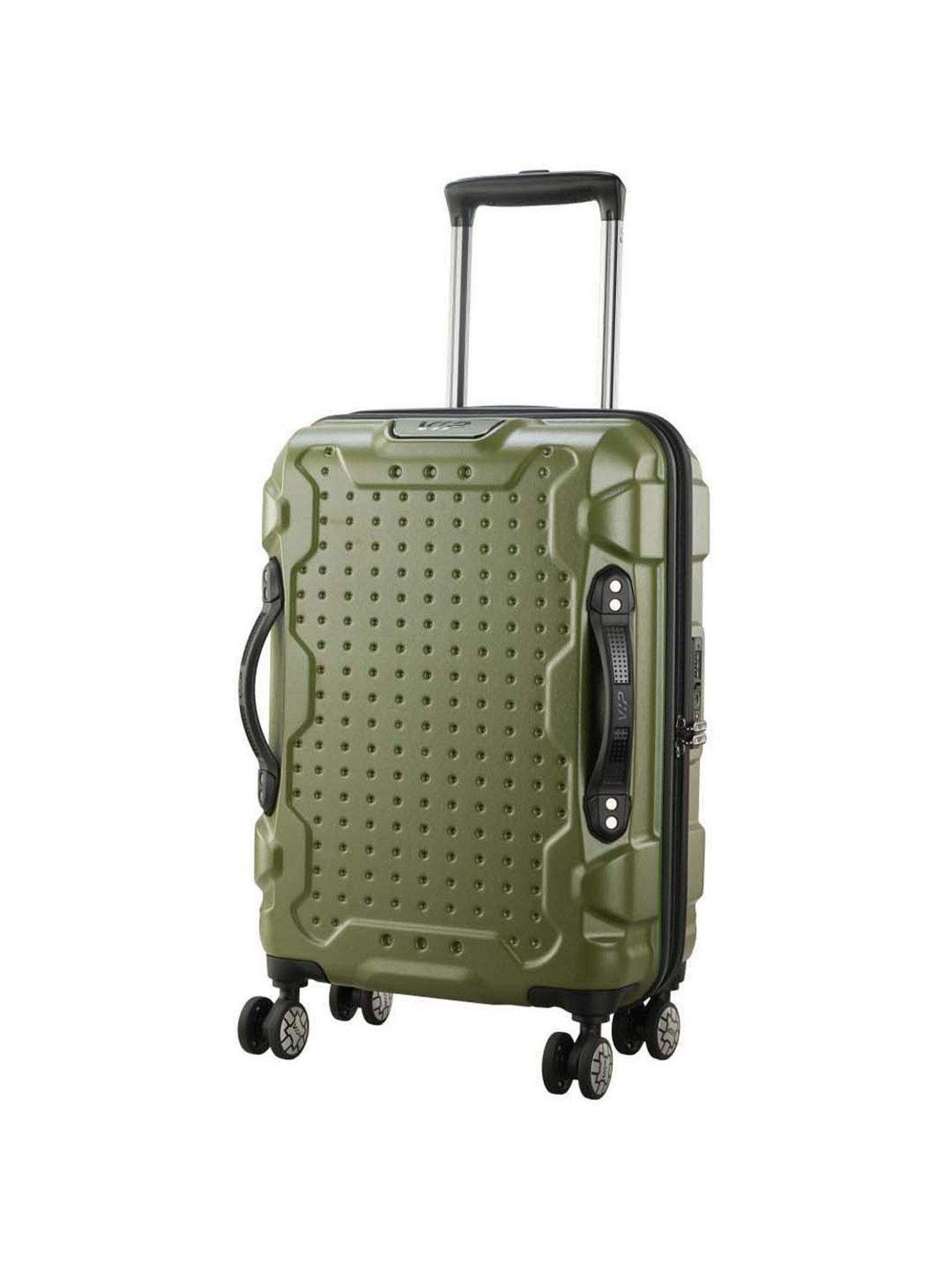 VIP Olive Small Hard Cabin Trolley - 38 cm