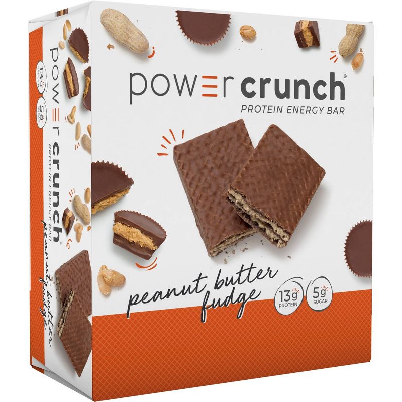 Power Crunch Protein Energy Bar - Peanut Butter Fudge - 12ct