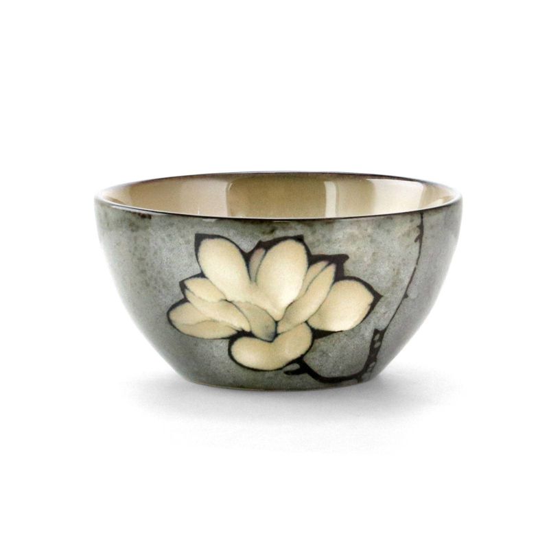 Gibson Elite 16pc Stoneware Dakari Dinnerware Set Gray