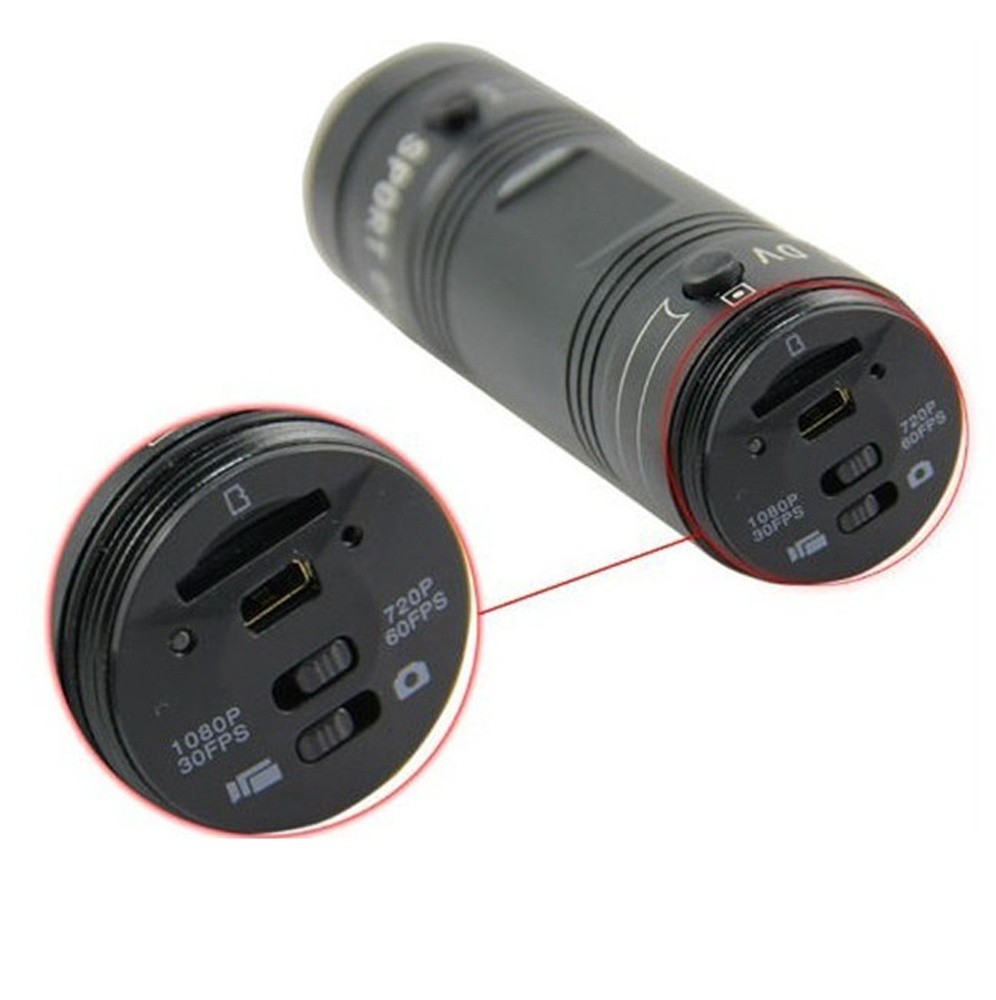 Mini F9 5MP HD 1080P H.264 Waterproof Sports DV Camera Camcorder Car DVR Outdoor Bike Helmet