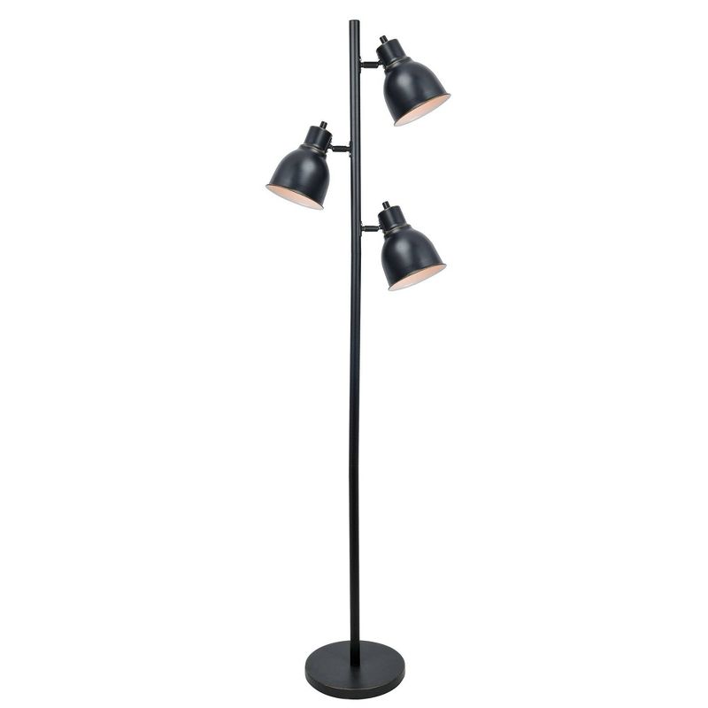 Galvin 3 Light Floor Lamp Dark Bronze  - Lite Source