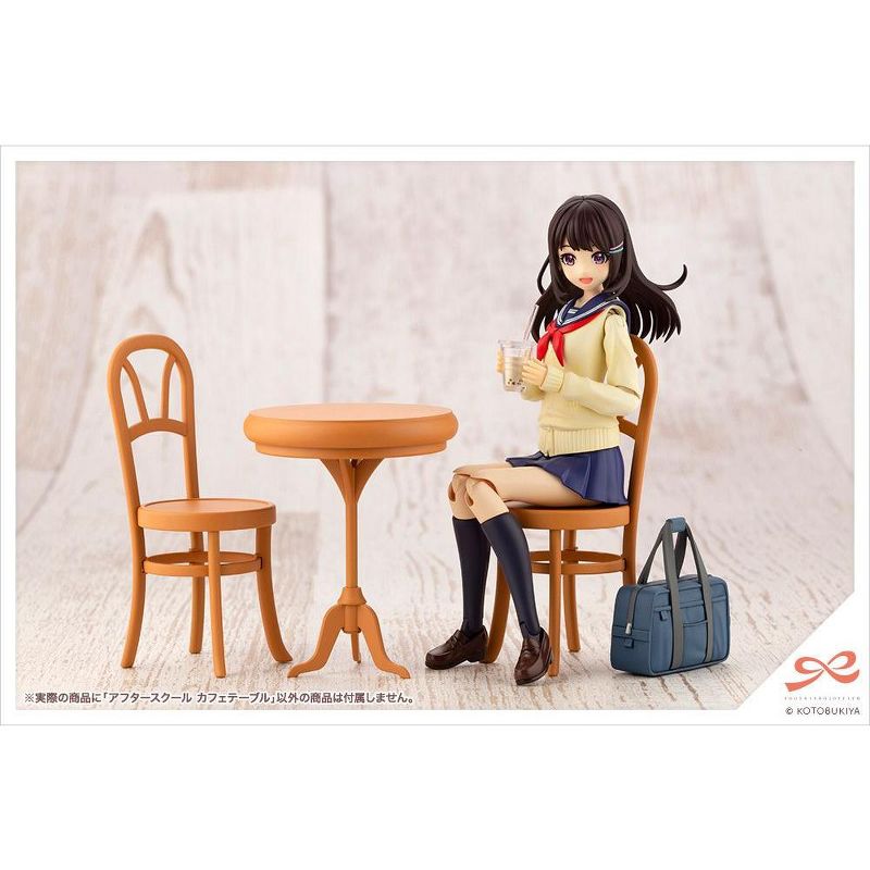 Kotobukiya Sousai Shojo Teien After School Cafe Table 1/10 Scale Plastic Model Kit