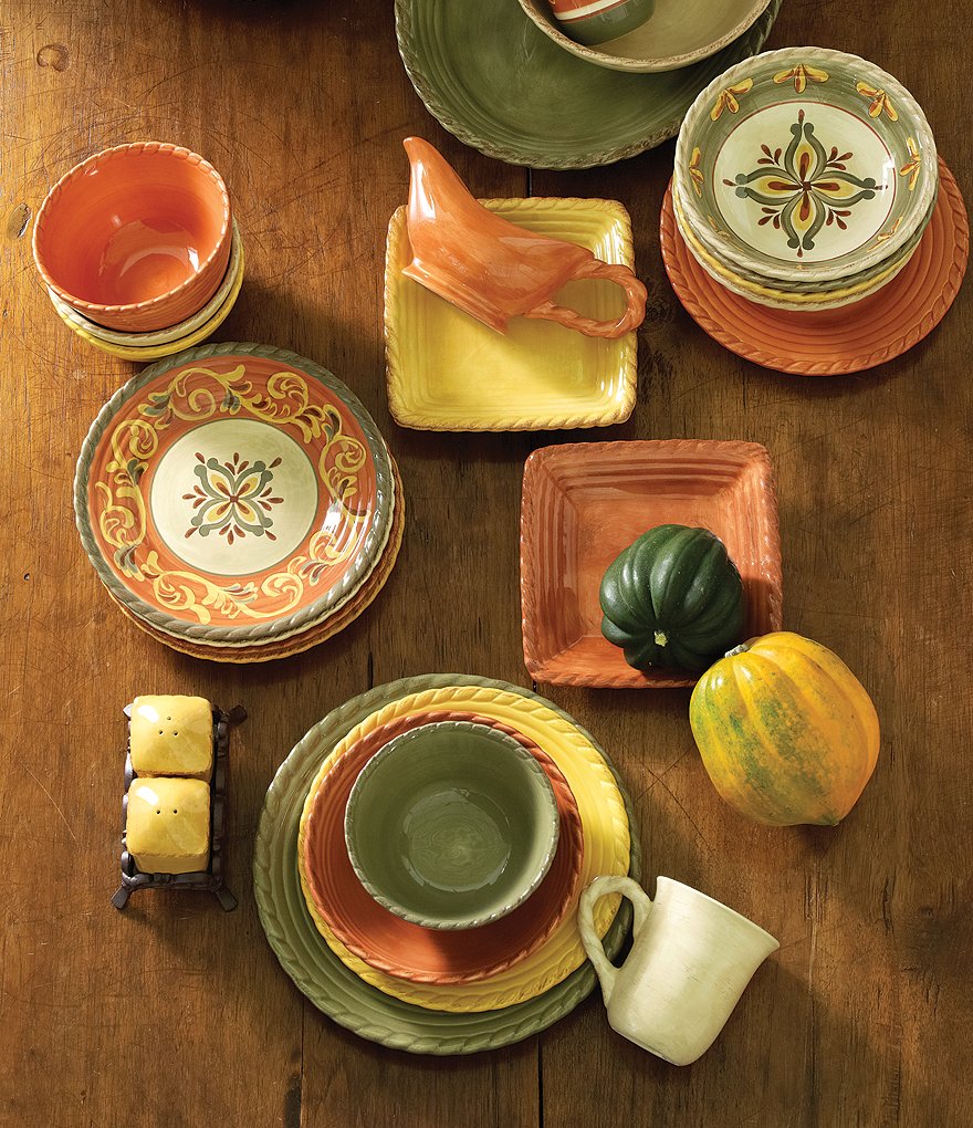 Artimino Tuscan Countryside Rope Stoneware Mug