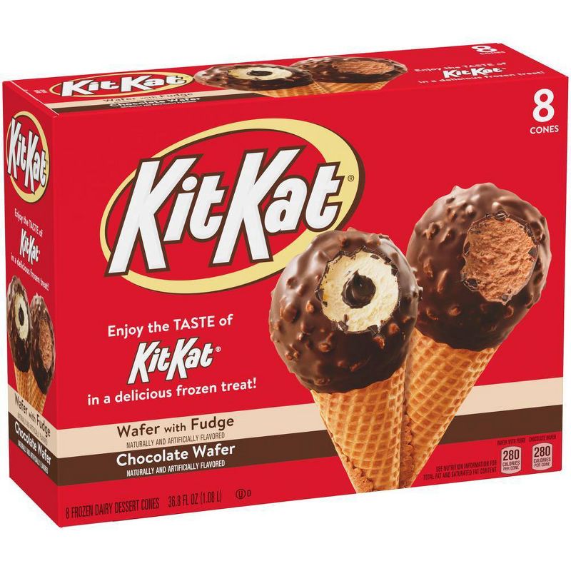 Kit-Kat Ice Cream Cone - 8ct