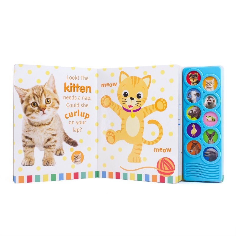 Baby Einstein - Amazing Animals! Listen and Learn 10-Button Sound Board Book - by PIL