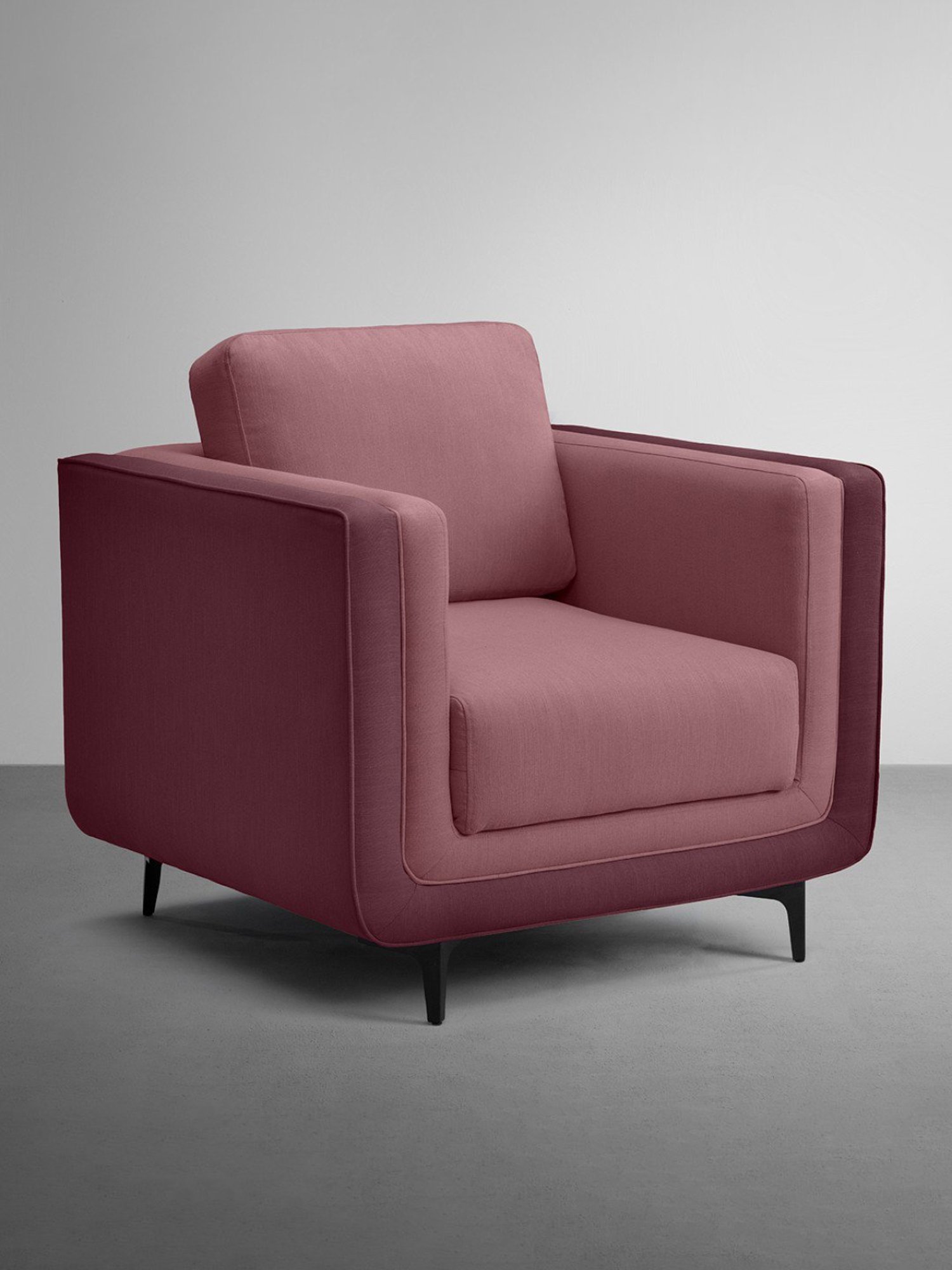 Sleepyhead Mojo Hazy Purple Fabric 1 Seater Sofa