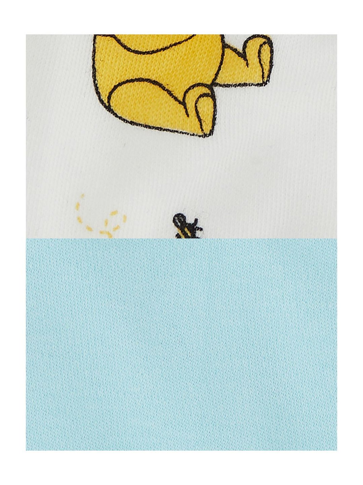 Pantaloons Baby Sky Blue & White Printed Cap (Pack Of 2)