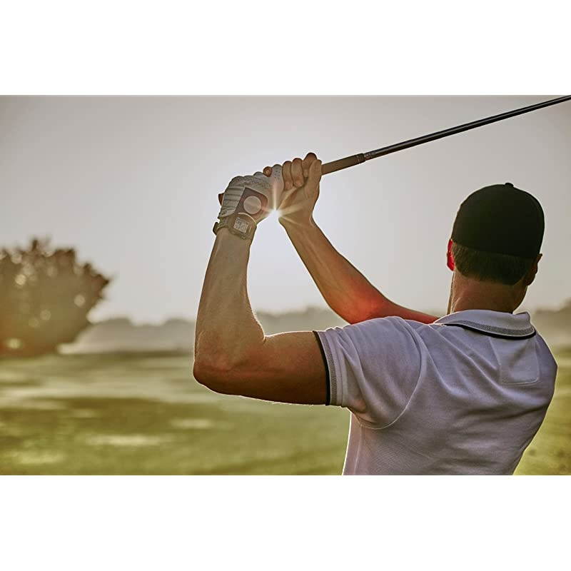 0100372301 Approach S20 GPS Golf Watch with Step Tracking Preloaded Courses Black