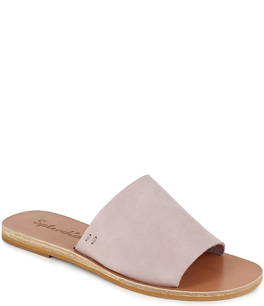 Splendid Thea Leather Slide Sandals