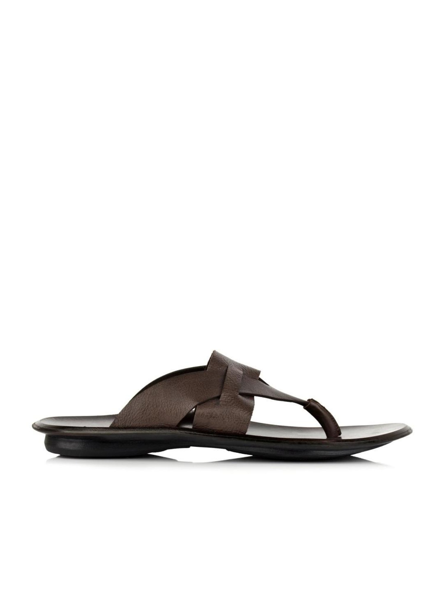 Language Shoes Men's Maven Brown Thong Sandals