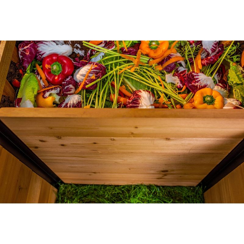 6'x6' Keyhole Garden Square Planter - Vita