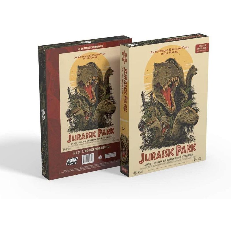 Mondo Jurassic Park Dinosaurs 1000 Piece Jigsaw Puzzle
