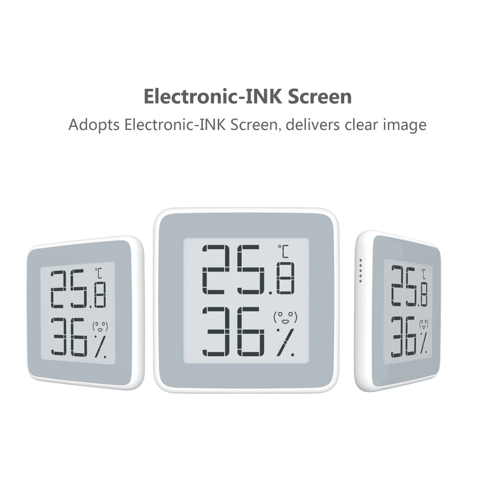 Xiaomi MiaoMiaoCe Humidity Thermometer High-precise Sensor with High-end Electronic-INK Screen