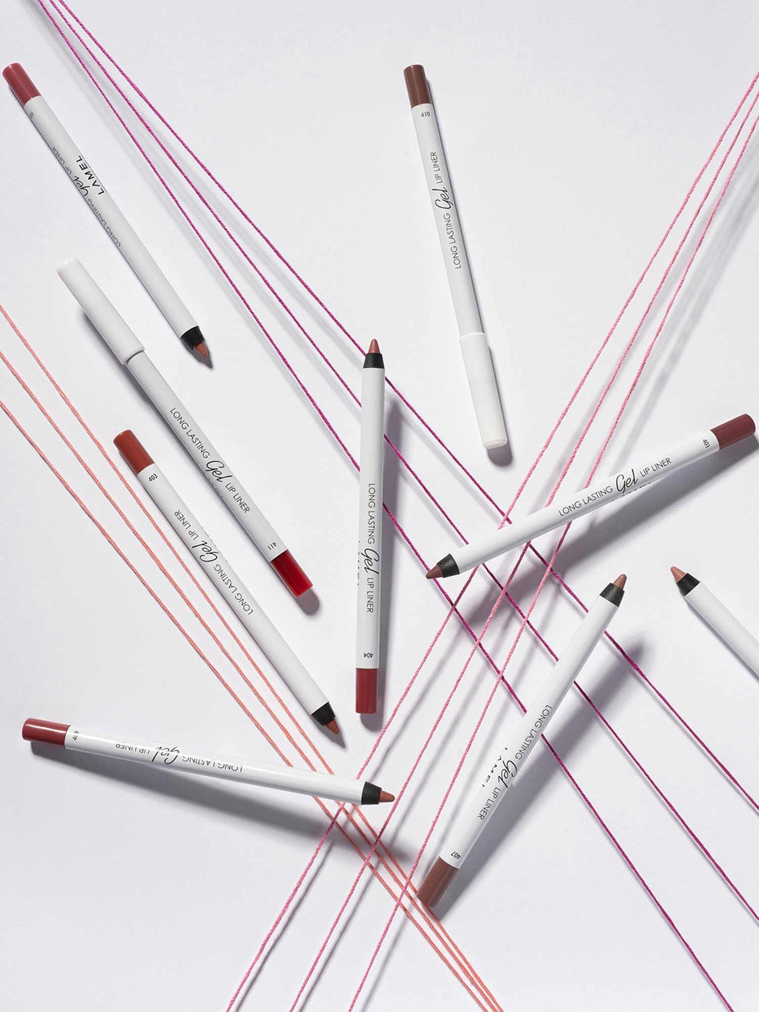 Lamel Long Lasting Gel Lip Liner 409 Caramel - 1.7 gm