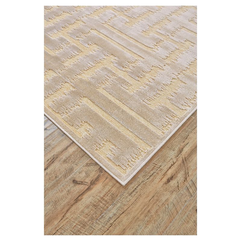 5'x7' Rectangle Braided Solid Jute Area Rug Brown - Okuna Outpost