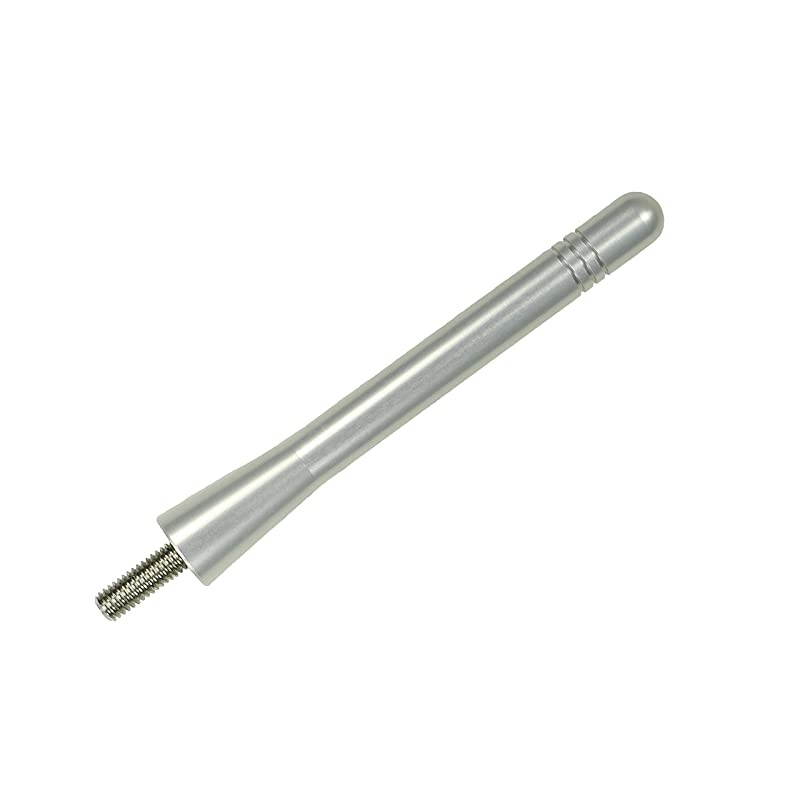 Made In USA 4 Inch Silver Aluminum Antenna is Compatible with Toyota Tundra 20002020