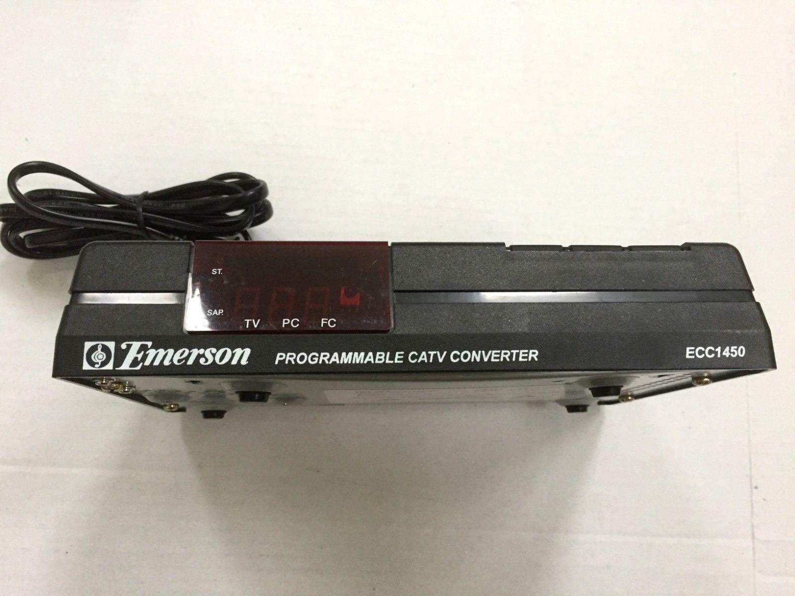 EMERSON MTS/Stereo 181 Channel Programmable Cable Converter w/Volume & Remote