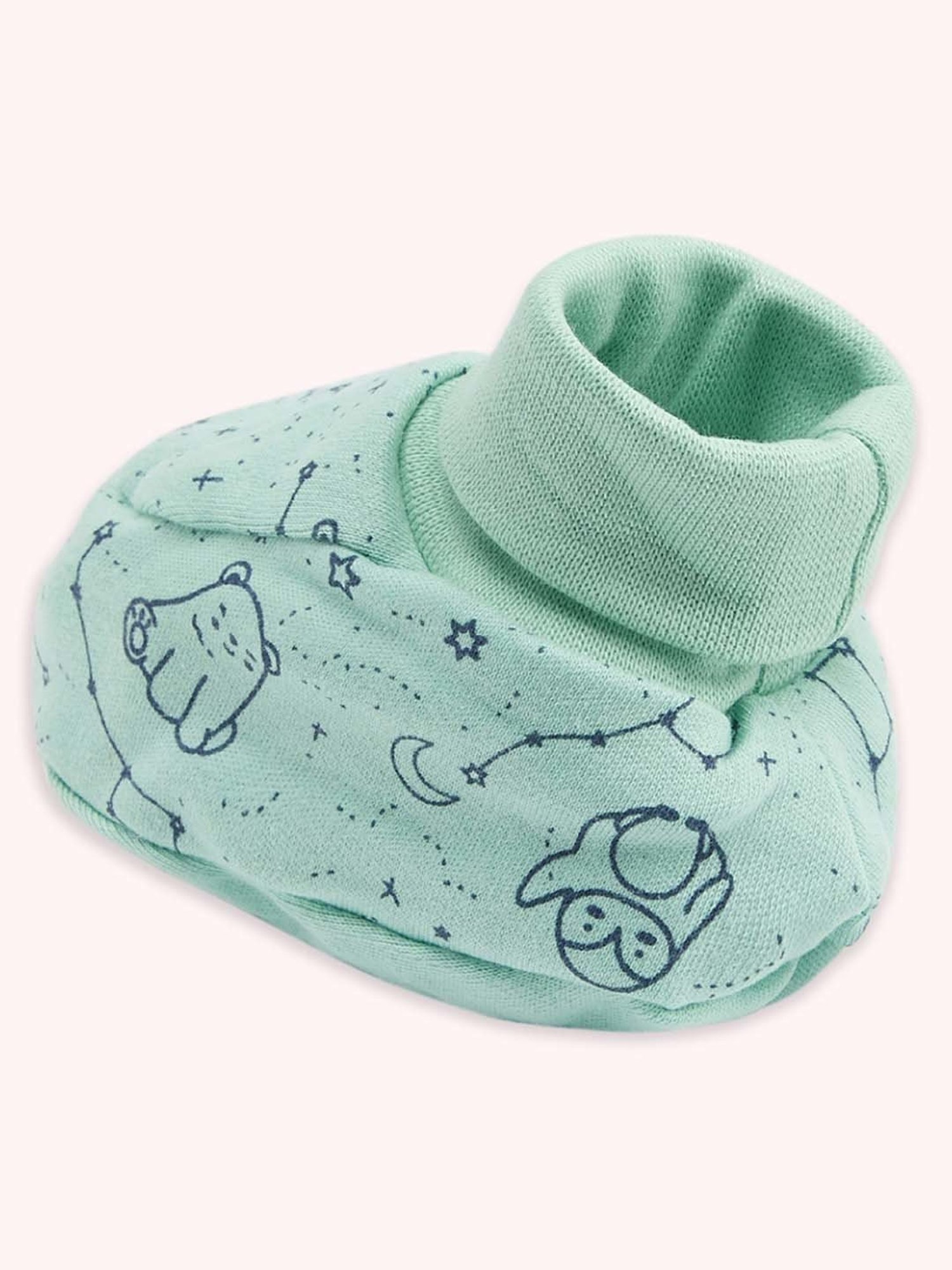 Pantaloons Junior Kids Pink Self Pattern Cap with Muffler