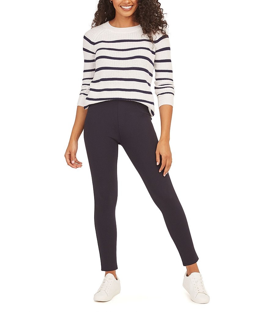 Spanx 4-Pocket Skinny Ankle Length Ponte Pants