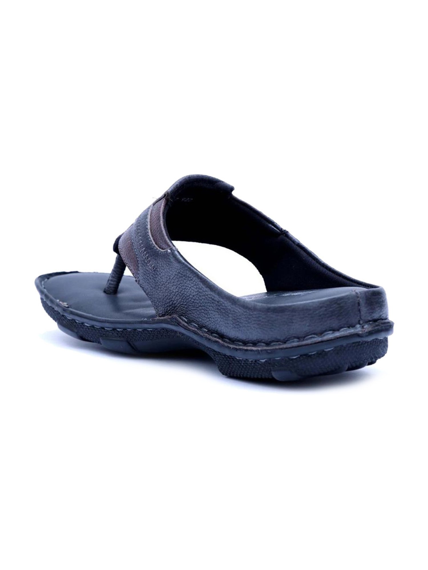 Hitz Men's Black Thong Sandals
