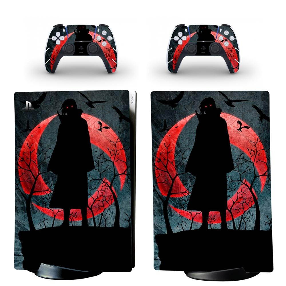 Anime Naruto PS5 Digital Edition Skin Sticker Decal Cover for PlayStation 5 Console and Controllers PS5 Skin Sticker Decal