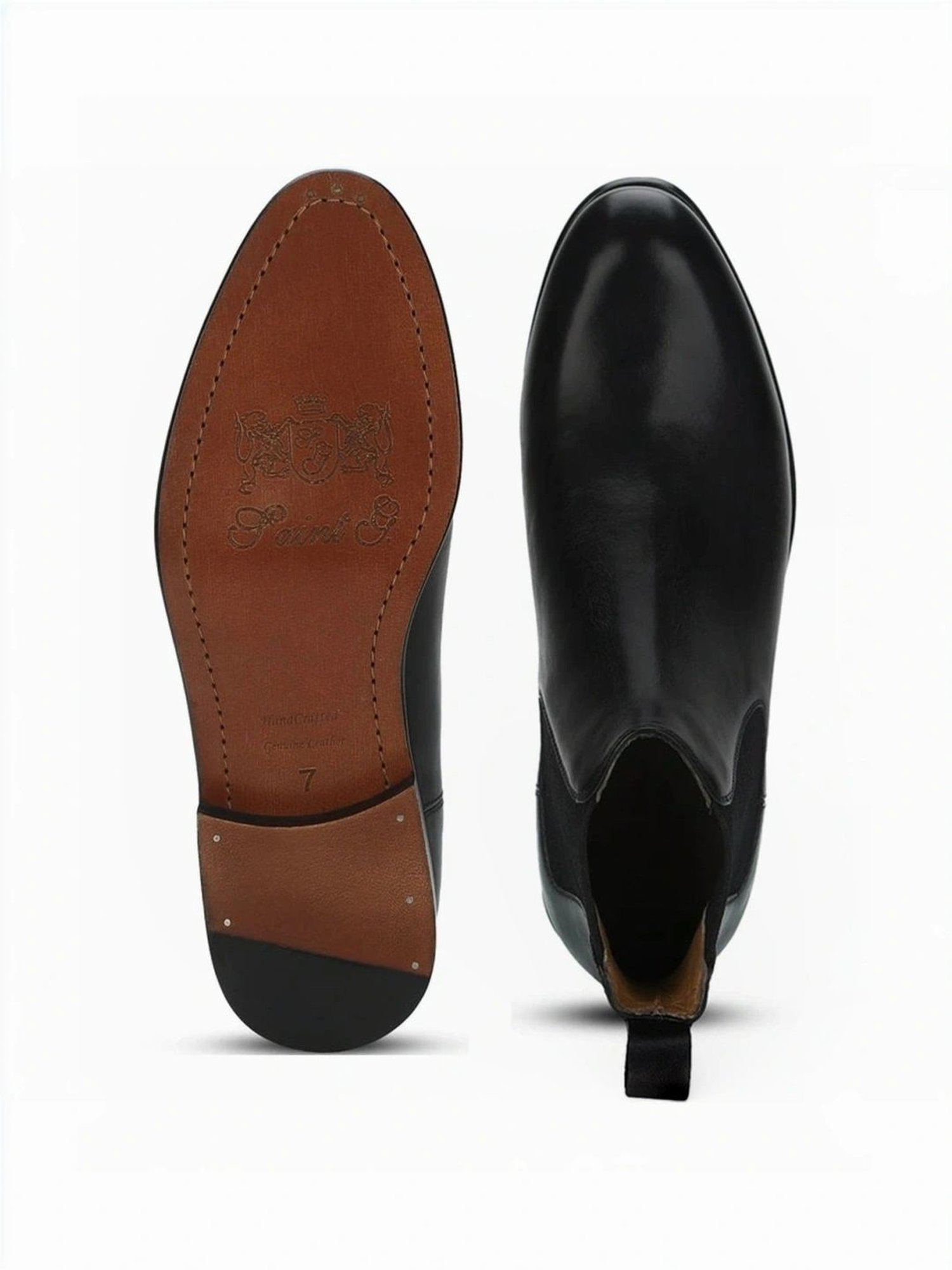 Saint G Men's Lorenzo Black Chelsea Boots