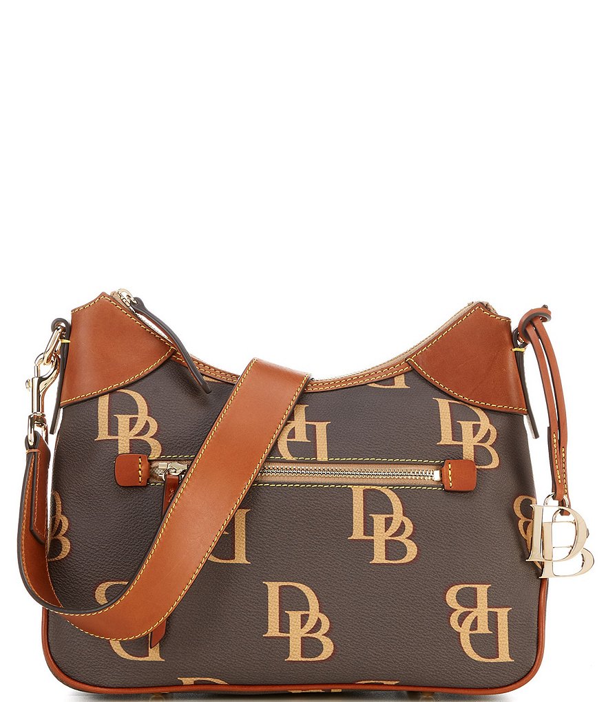 Dooney & Bourke Signature Monogrammed Collection Hobo Bag