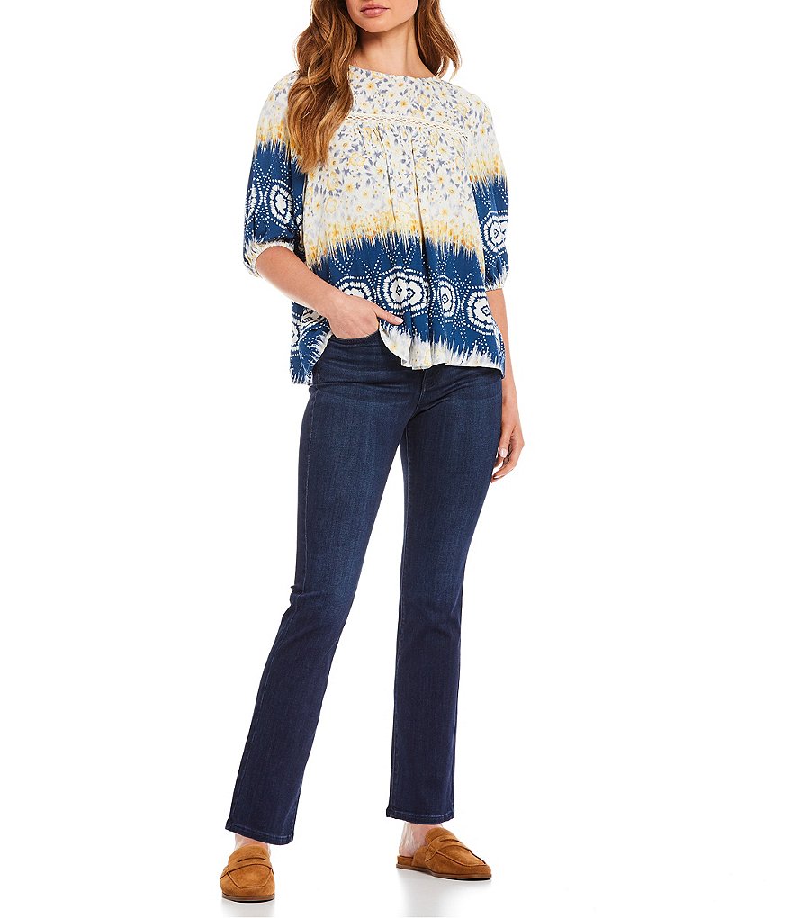 Joe's Jeans Petite Provocateur Mid-Rise Full Length Bootcut Jeans