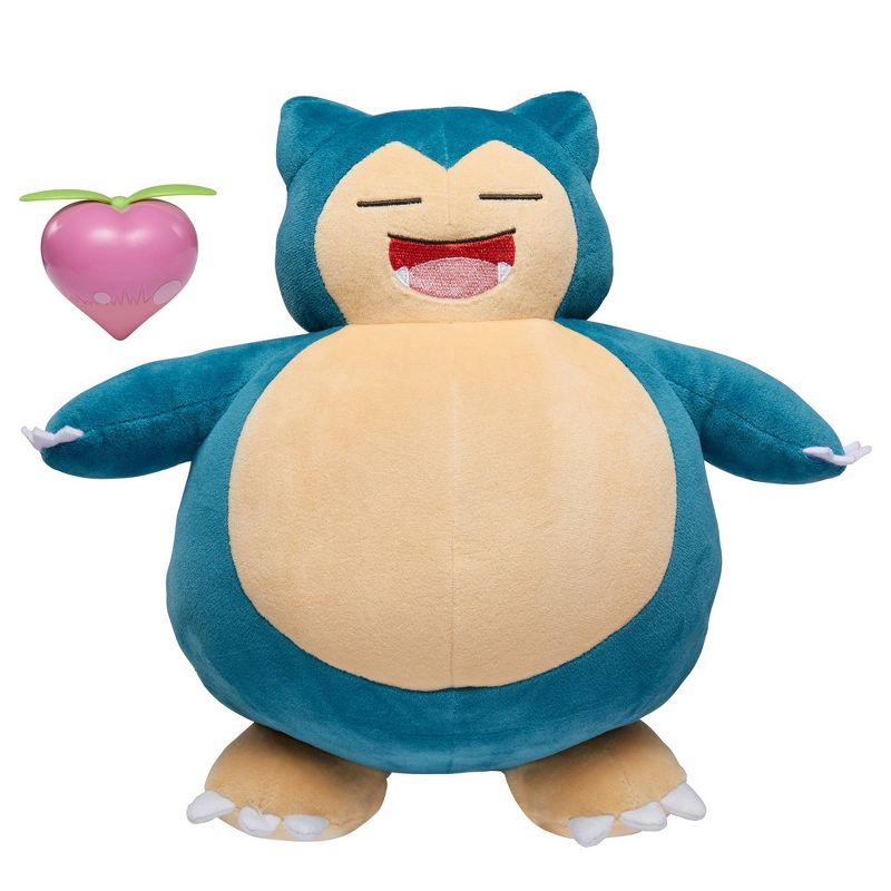 Pokemon- Feature Plush (Snooze Action) - Snorlax